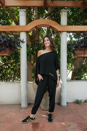 Black Kira Lounge Set