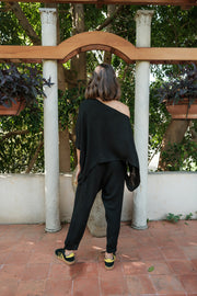 Black Kira Lounge Set