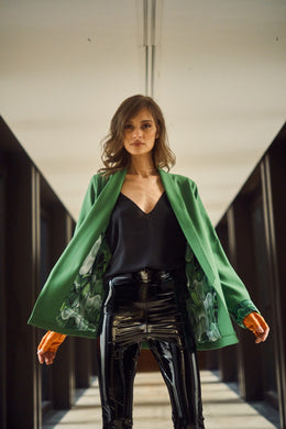 Clover Green Reversible Blazer