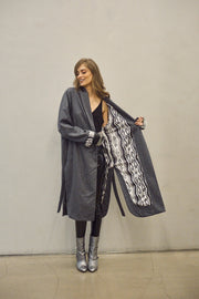 Grey Reversible Coat