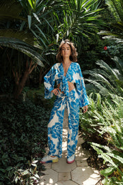 Floral Blue Avvolto Set