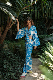 Floral Blue Avvolto Set