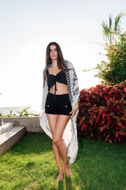 Shadow Infinity Signature Kimono