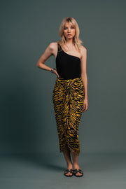 The Soleil Skirt with Beaded Border