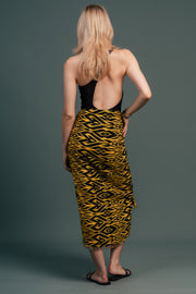 The Soleil Skirt with Beaded Border