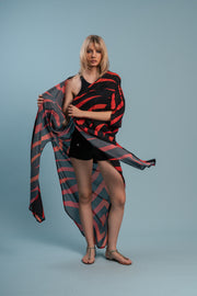 Midnight Rose Kimono