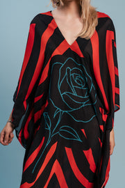 Midnight Rose Kaftan