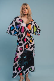 Panthera Noir Kaftan