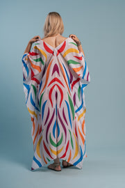 Rainbow Sunflower Kaftan