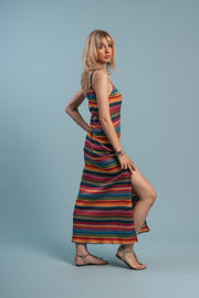 The Tribal Rainbow Crochet Dress