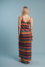 The Tribal Rainbow Crochet Dress