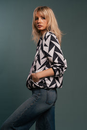 The Identity Custom Print Bomber