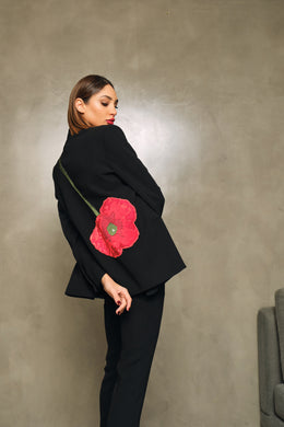 The Black Poppy Blazer
