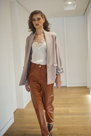 Tiger Beige Reversible Blazer