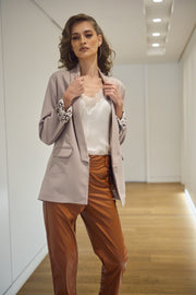 Tiger Beige Reversible Blazer