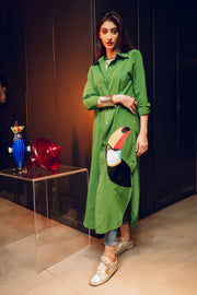 Green Toucan Dress