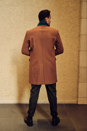Camel Cashmere Short Coat