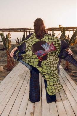 Green & Purple Turban