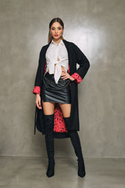 The Black Poppy Coat
