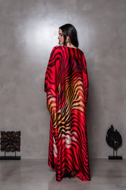 The Red Tiger Kaftan