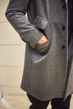 Grey Cashmere Coat CSCH003